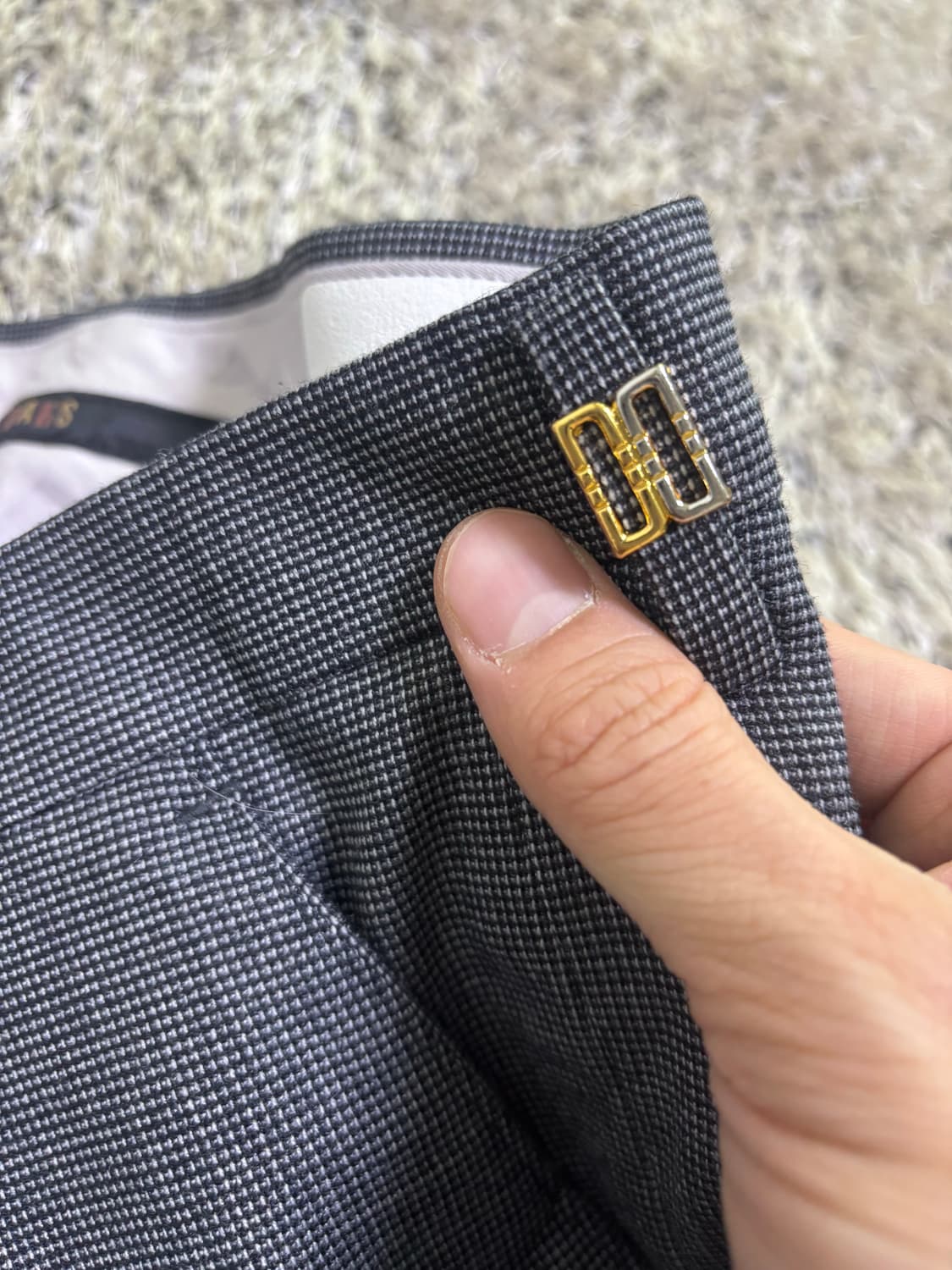 일제 DAKS 슬랙스 사이즈 34인치 상품이미지5