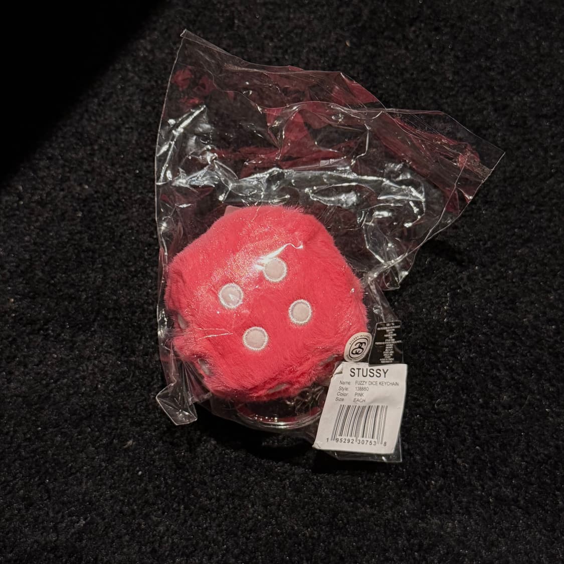 스투시 주사위 퍼지 다이스 키링 핑크 새상품 상품이미지5