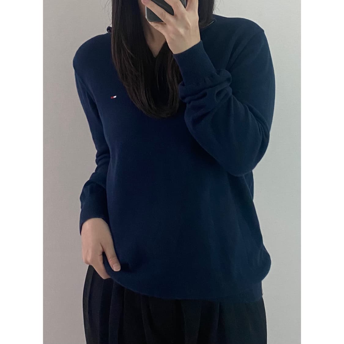 타미힐피거 반집업 니트 상품이미지1