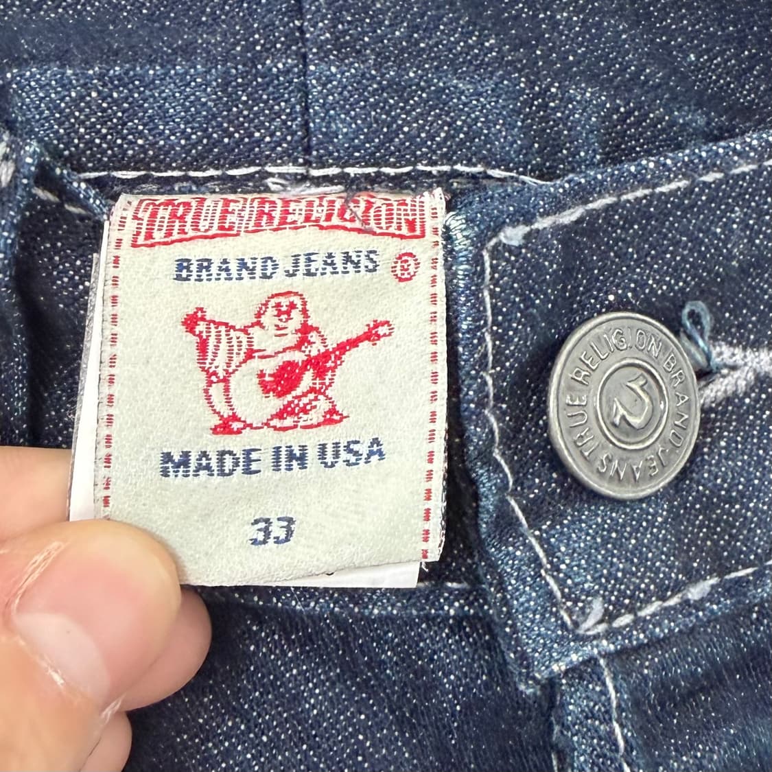 트루릴리전 월드투어 데님 팬츠 상품이미지8