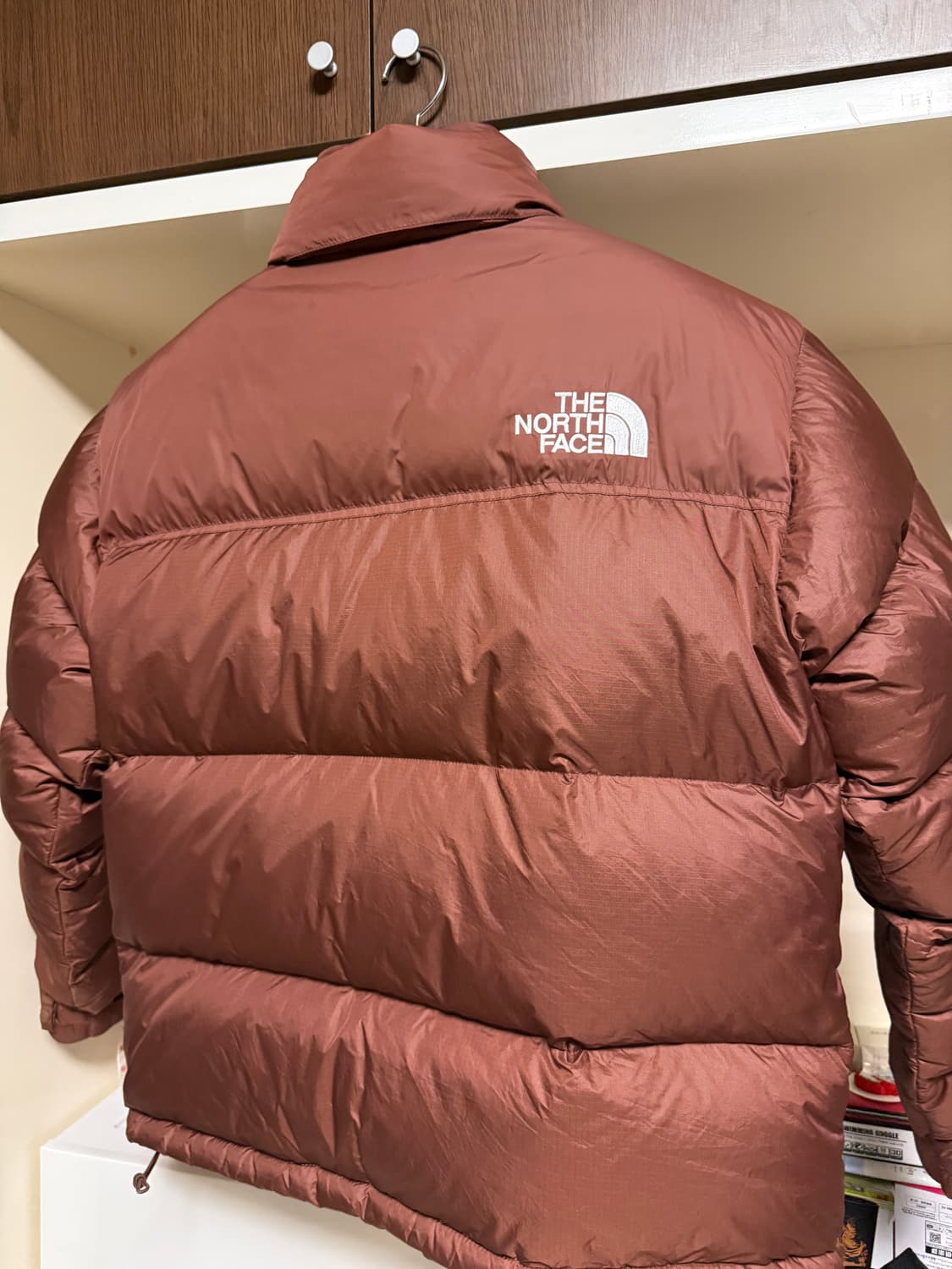 노스페이스 1996 에코 눕시 패딩 브라운 L 상품이미지2