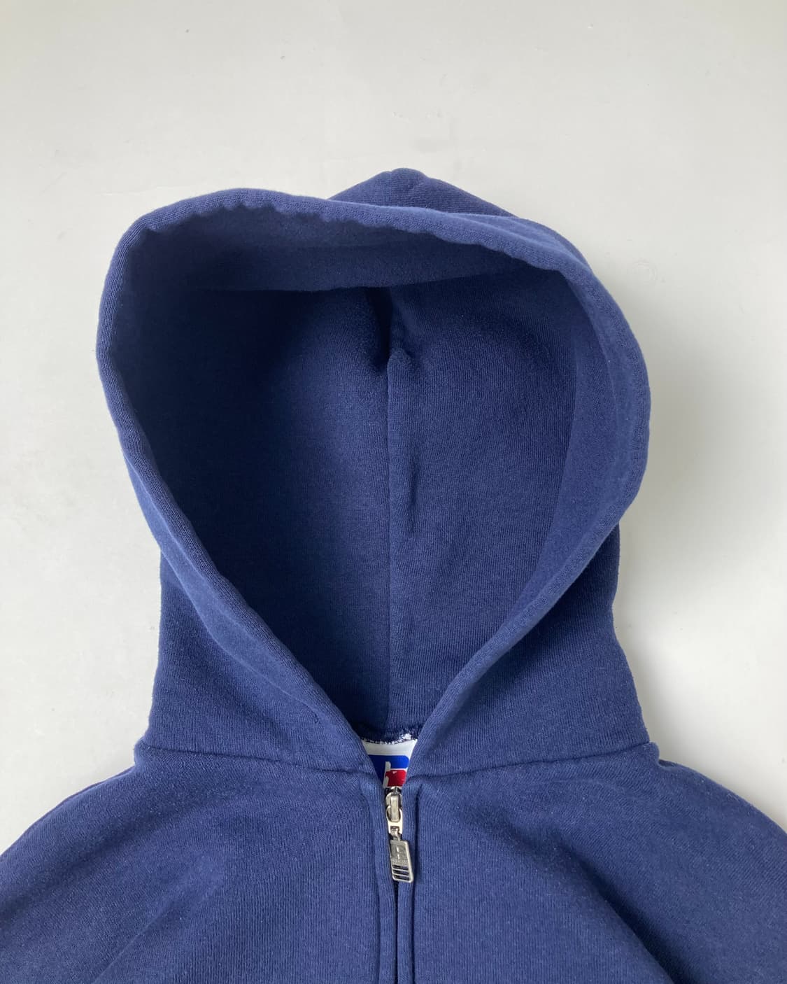 90s Russell Zip Up Hoodie (navy) 상품이미지6