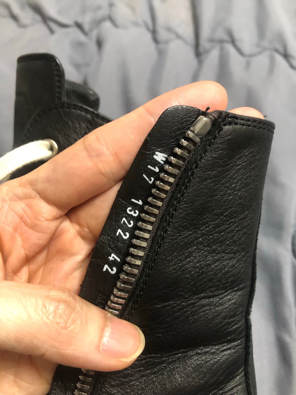 릭오웬스 17FW GLITTER 라몬즈 하이 42 LPO 상품이미지7