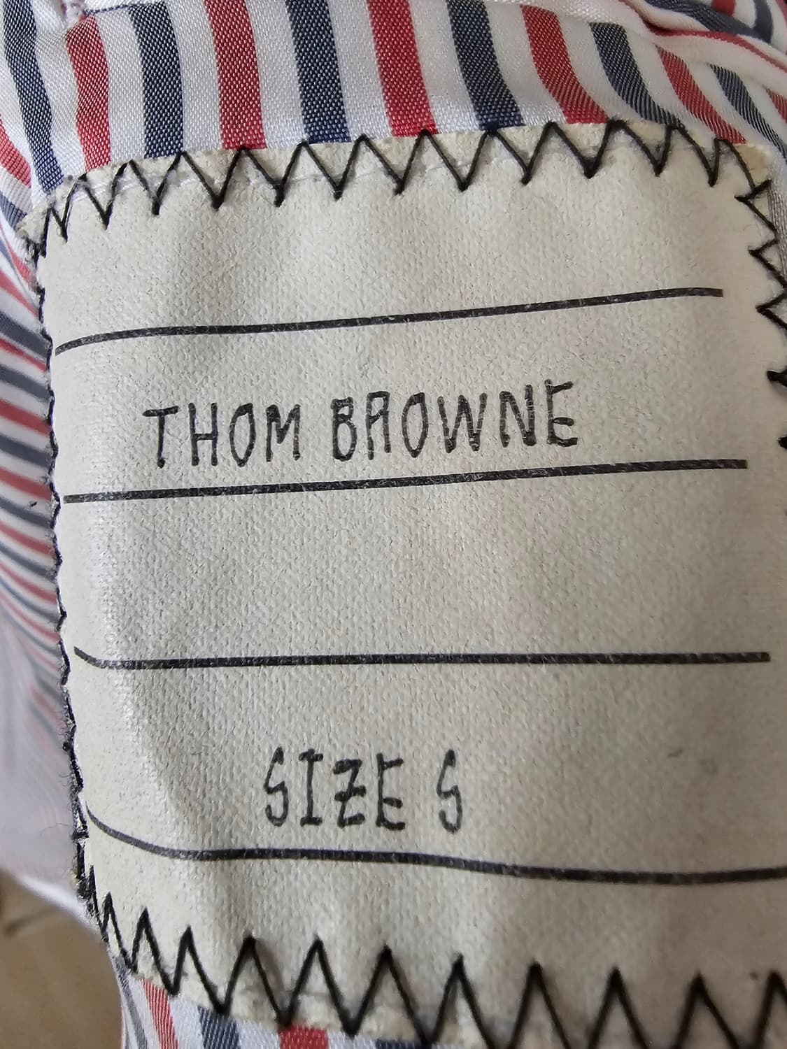 톰브라운 니만마커스 타이핑 자켓(S/상태좋음) 상품이미지7