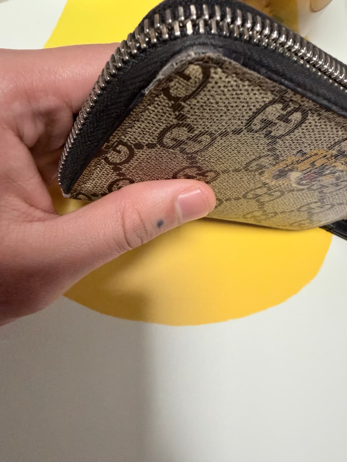 타이거 GG 수프림 지퍼 카드 지갑 상품이미지4