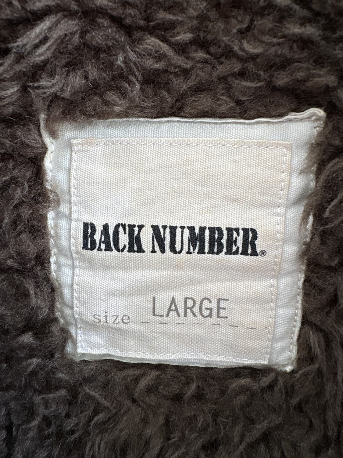 BACK NUMBER 자켓 상품이미지6