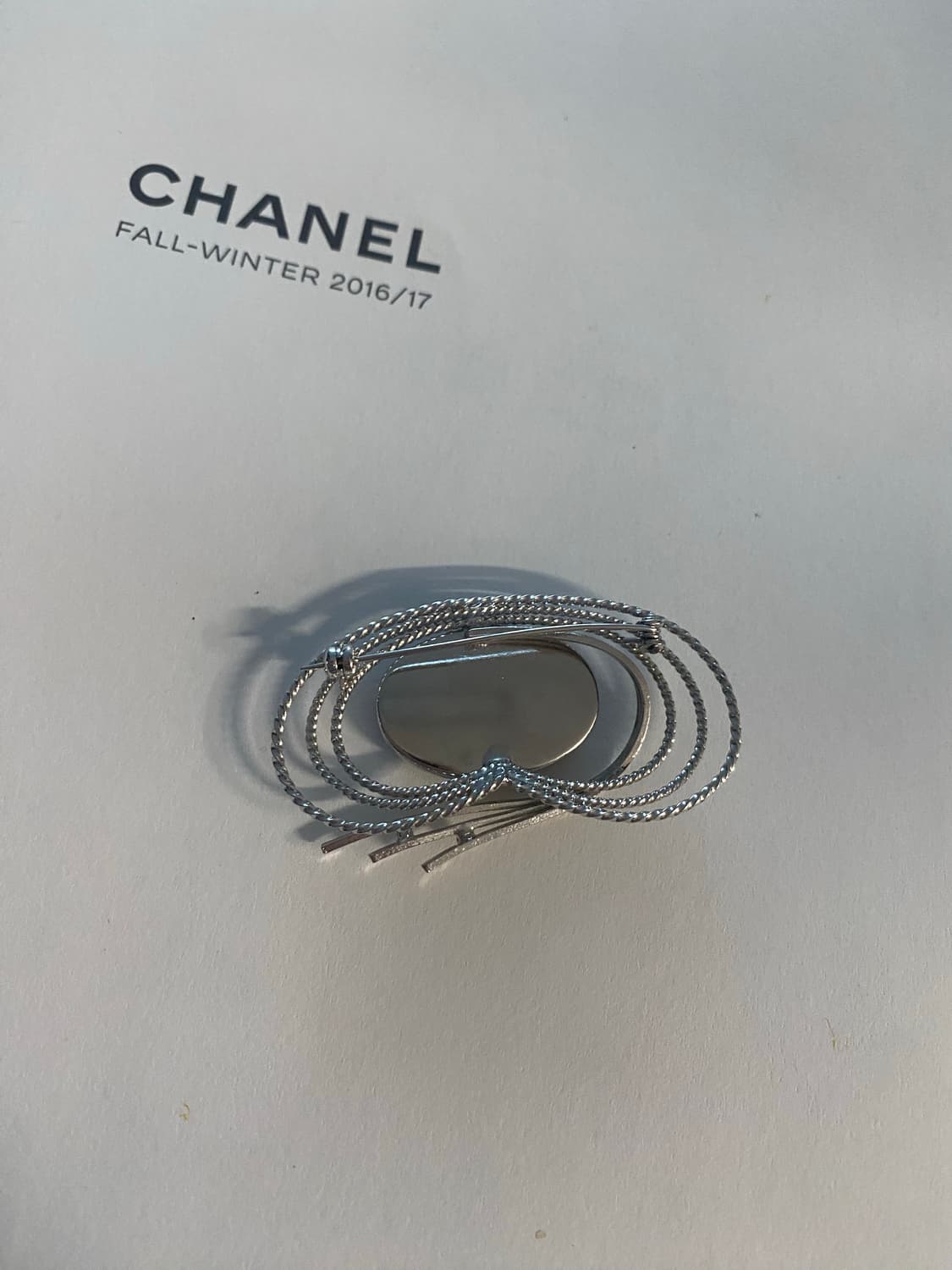 빈티지 오벌 스톤 브로치 상품이미지2