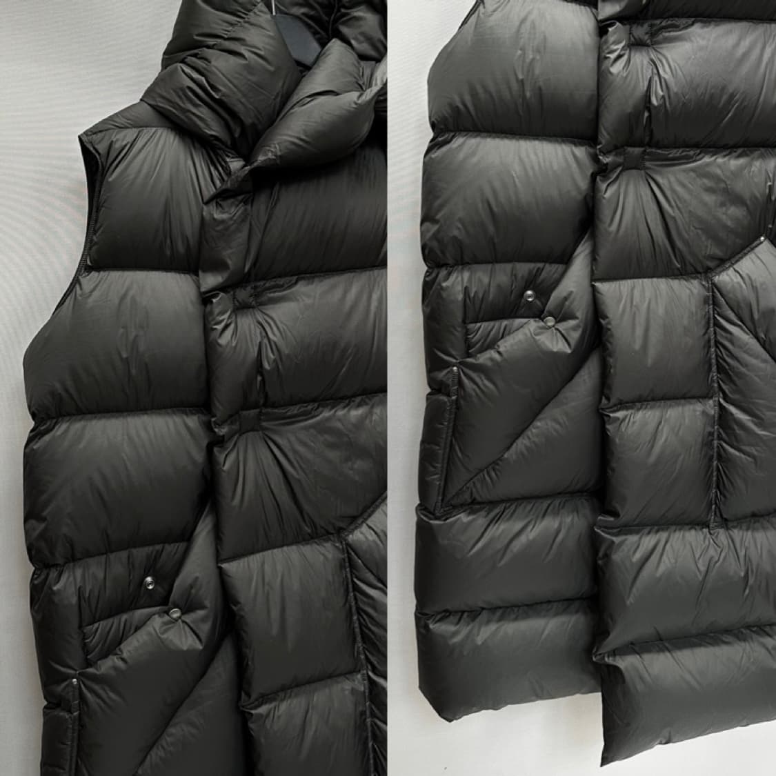 릭오웬스 퀼팅 롱 패딩 조끼 ( 95~100 ) 상품이미지2