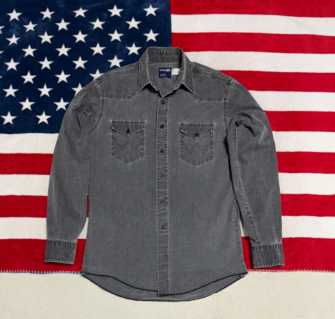 랭글러 웨스턴데님셔츠 Wrangler western denim shirt 상품이미지1