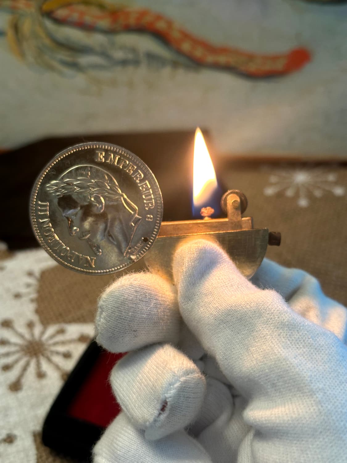 Unknown "5 Franc" lighter / 1950s~1970s 상품이미지8
