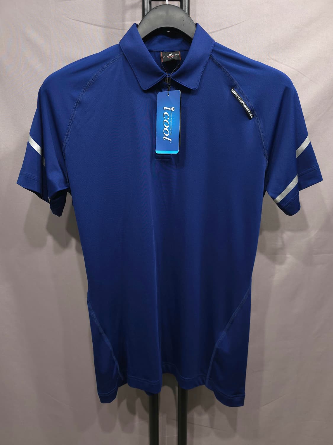 (미사용)라일앤스콧 골프 기능성 퍼포먼스 기어 카라 반팔티 100 상품이미지1