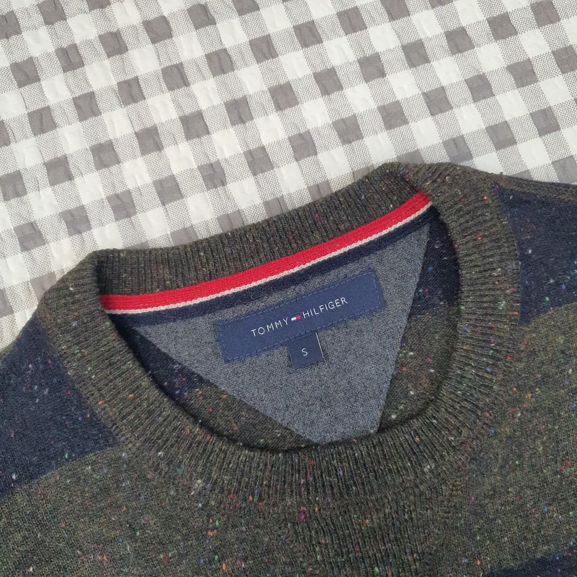 타미힐피거 울 긴소매 니트 남자95 상품이미지2