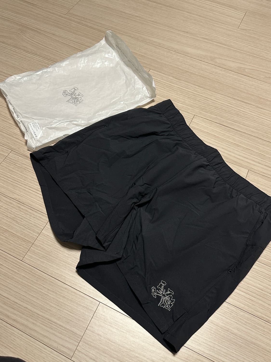 포탈 러닝 쇼츠 블랙 팝니다. S 상품이미지1