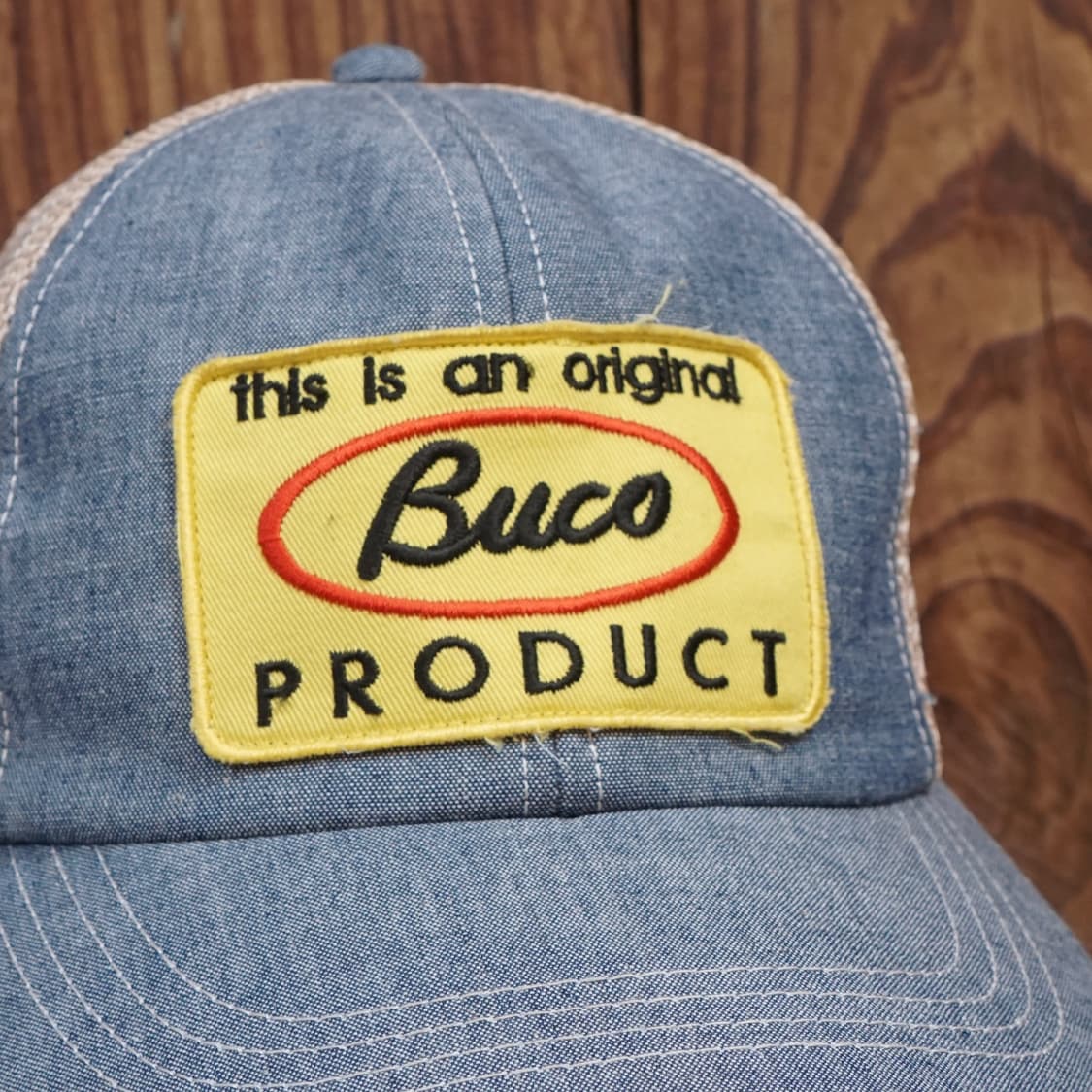 리얼맥코이 BUCO 샴브레이 메쉬 캡  상품이미지3