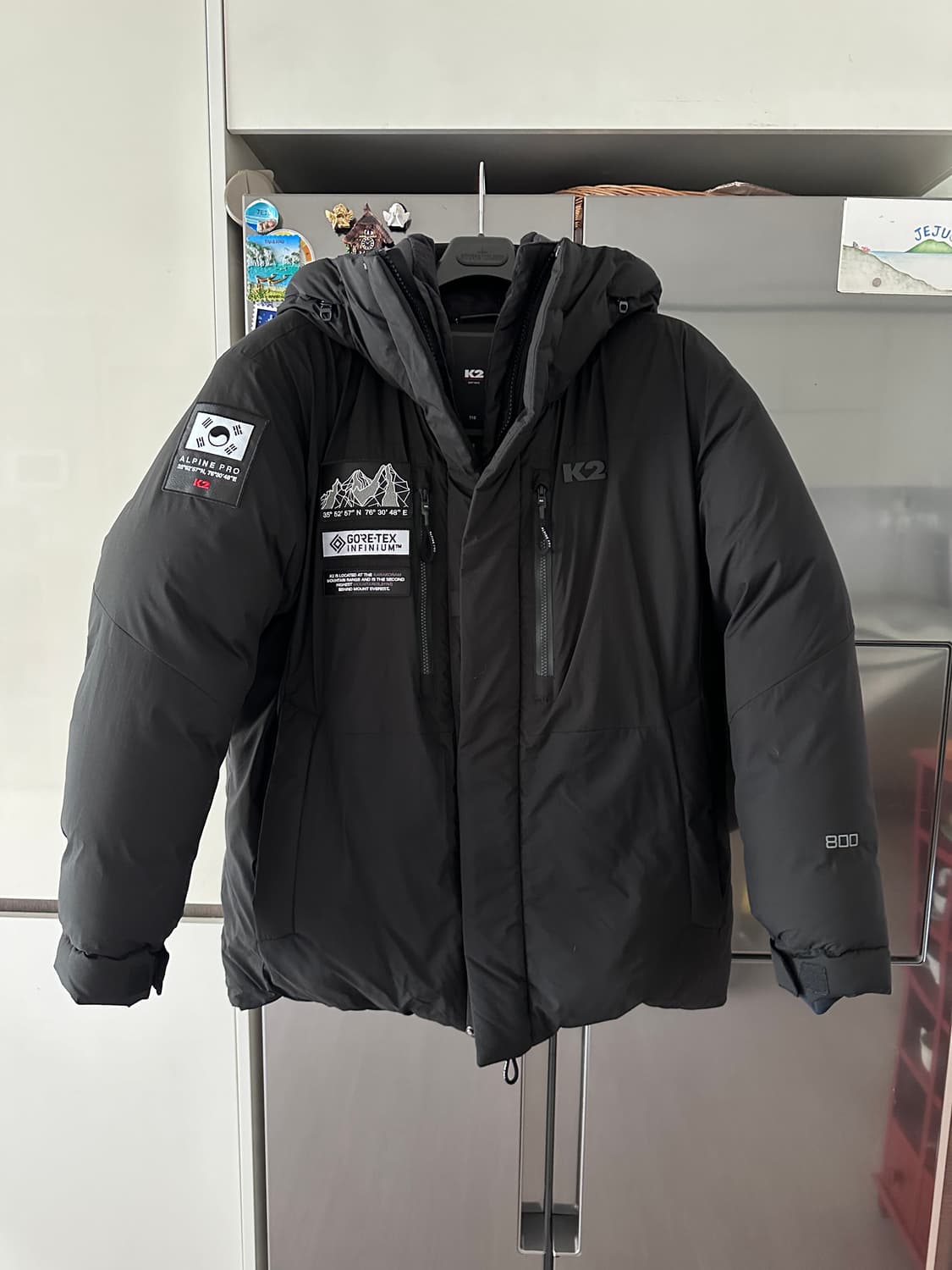 K2 코볼드 헤비 다운패딩 블랙  상품이미지1