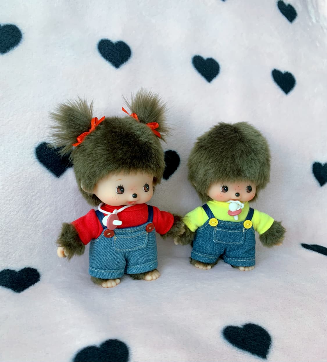 몬치치 베비치치 데님 커플세트 인형 상품이미지3