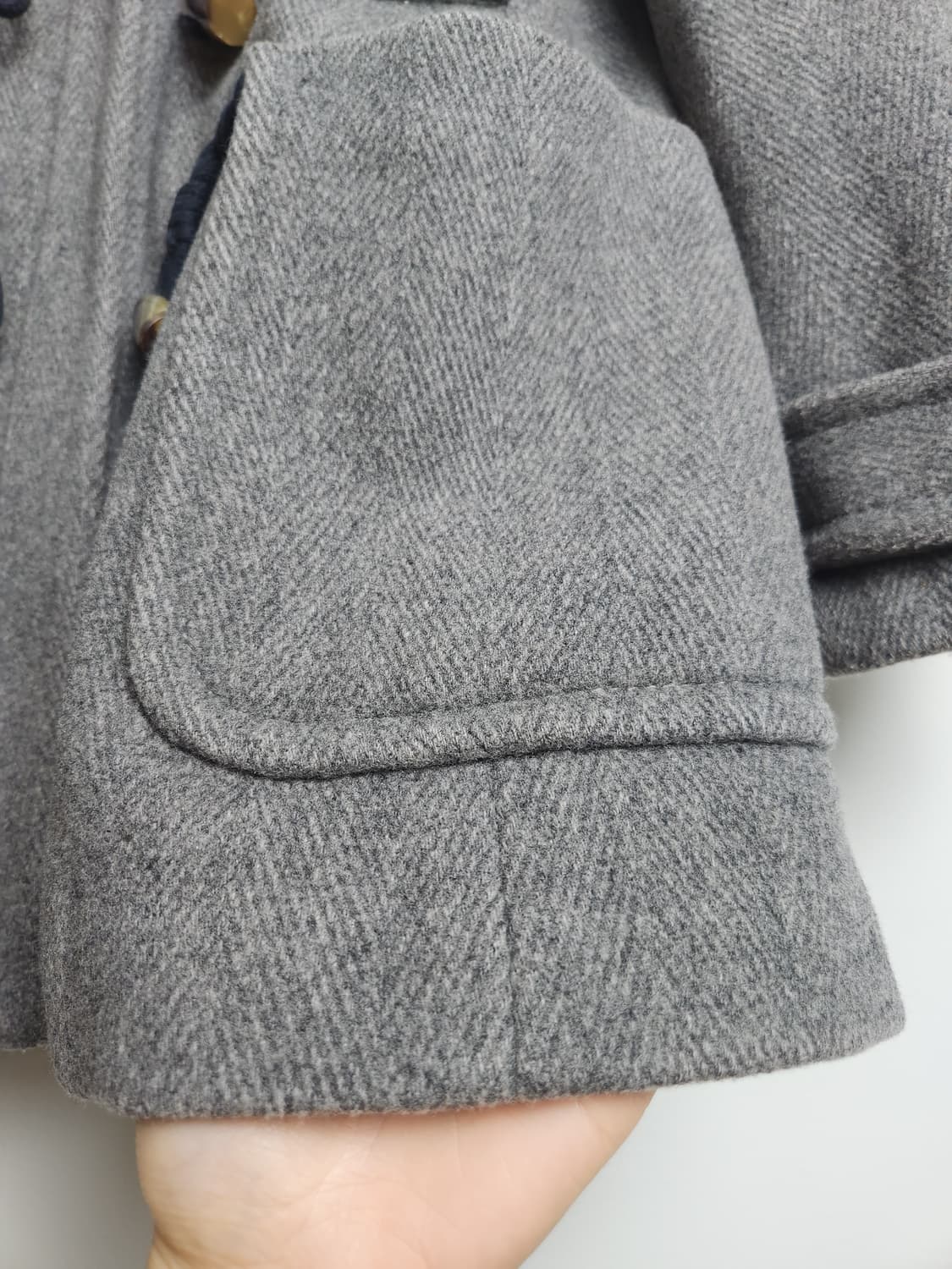 (바나나 리퍼블릭)헤링본 더플 코트 상품이미지8