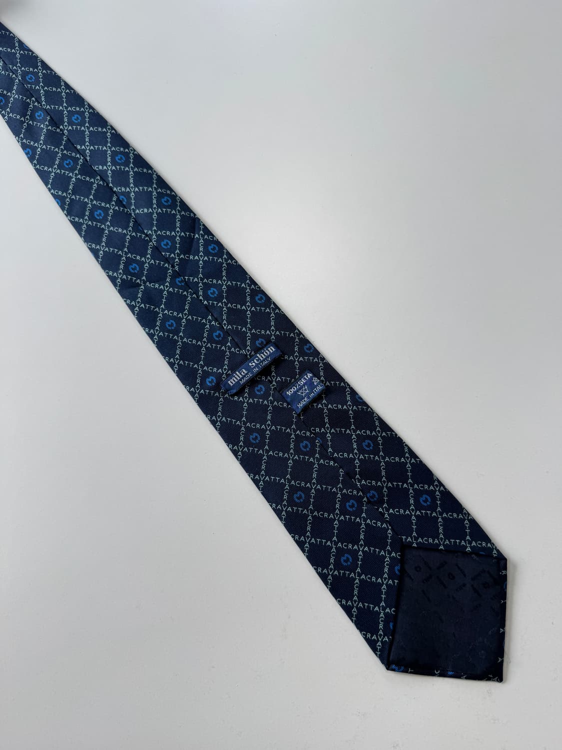 밀라숀 (Mila Schon) 실크 넥타이 8.8cm 상품이미지3