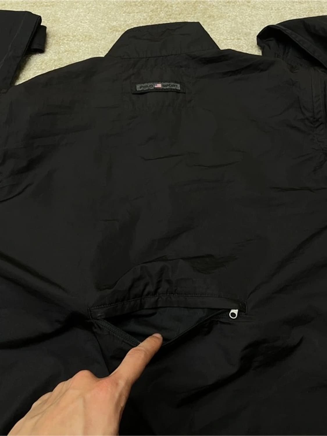 [M] 폴로 스포츠 소매 탈부착 바람막이 윈드브레이커  상품이미지6