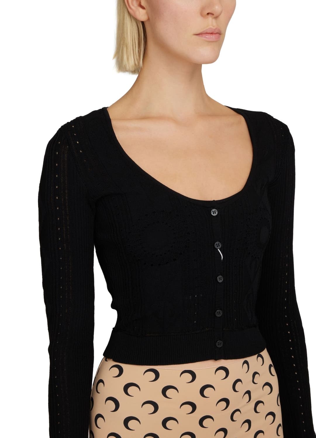 마린세르 크롭 가디건 상품이미지4