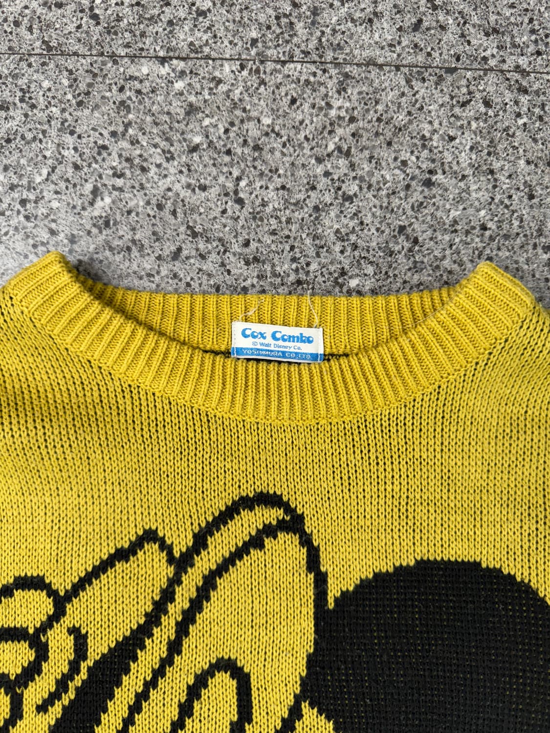 80s cox combo micky mouse knit  상품이미지3