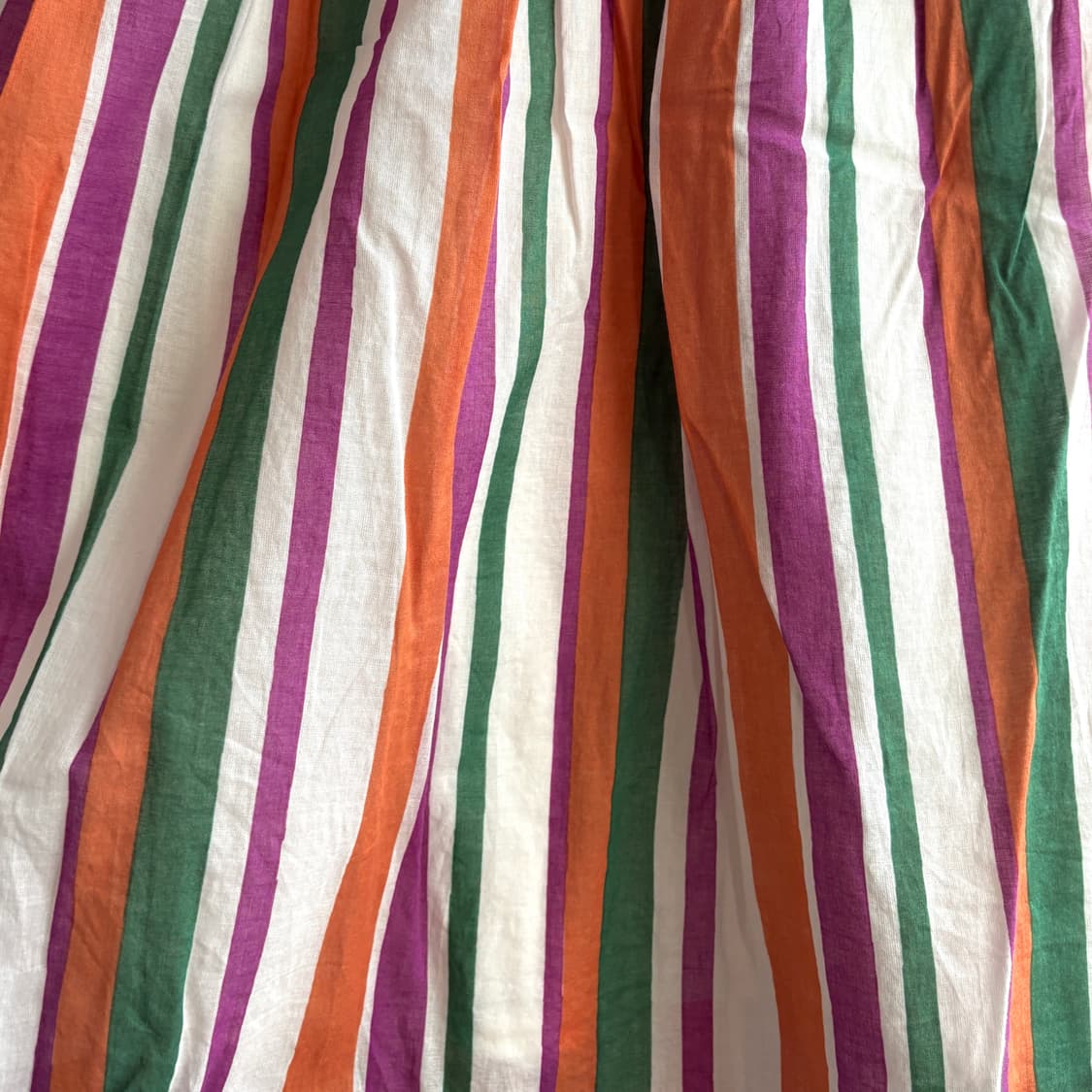 Unknown skirt 스트라이프 패턴 스커트 상품이미지2