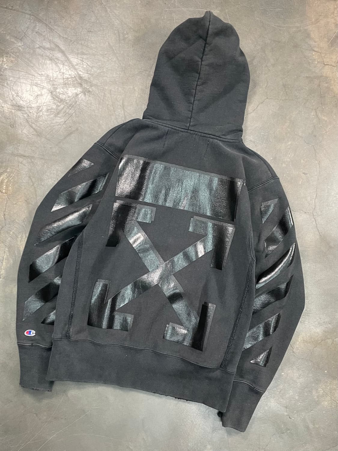 오프화이트 X 챔피온 스웻후드 상품이미지2