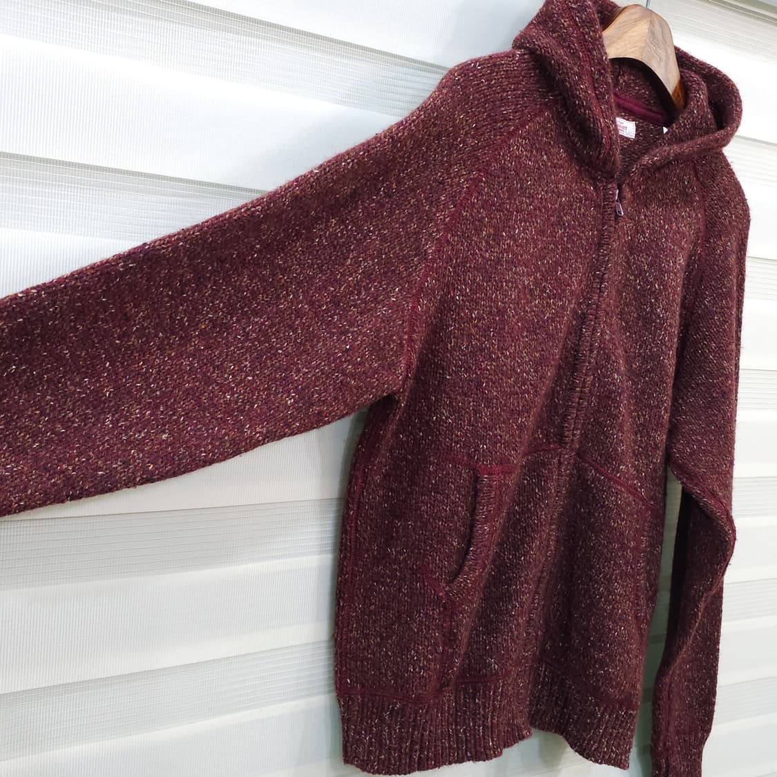 H.R.MARKET 할리우드랜치마켓 니트 후드집업- 우먼2 상품이미지4