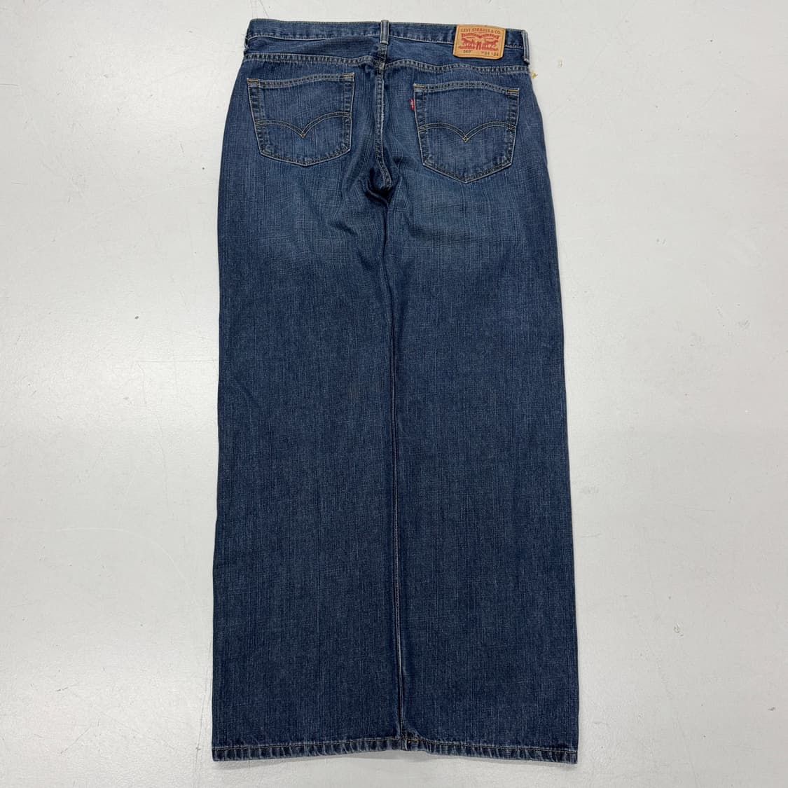 리바이스 569 새깅 워싱 와이드 스케이터 데님팬츠 상품이미지3