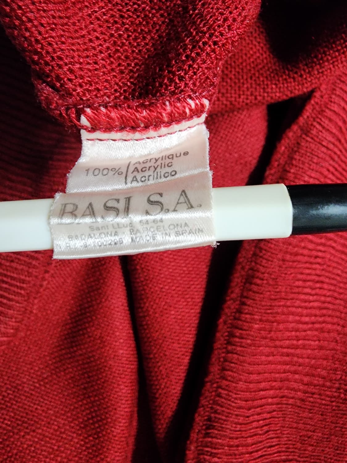 90's 빈티지 라코스테 니트 스웨터 오버핏 상품이미지5