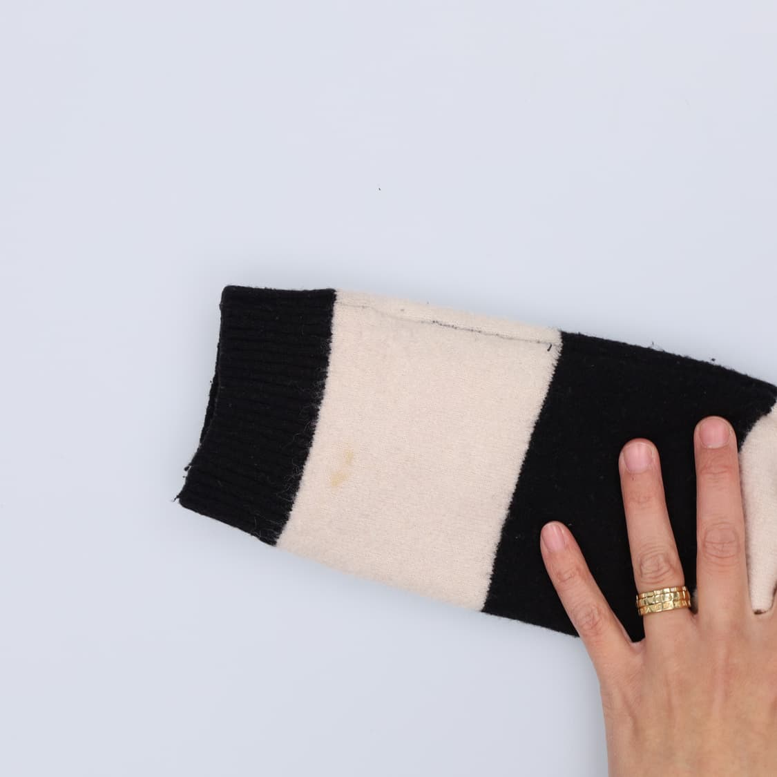 95 엘르 여성 방풍 니트집업 0325H1 상품이미지4