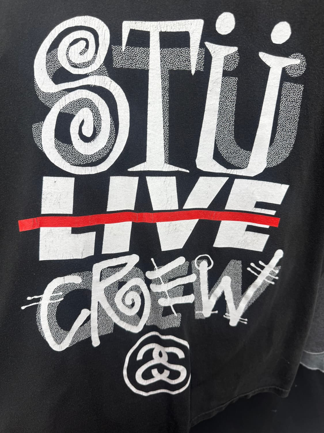 00s 스투시 Live crew 티셔츠 상품이미지6