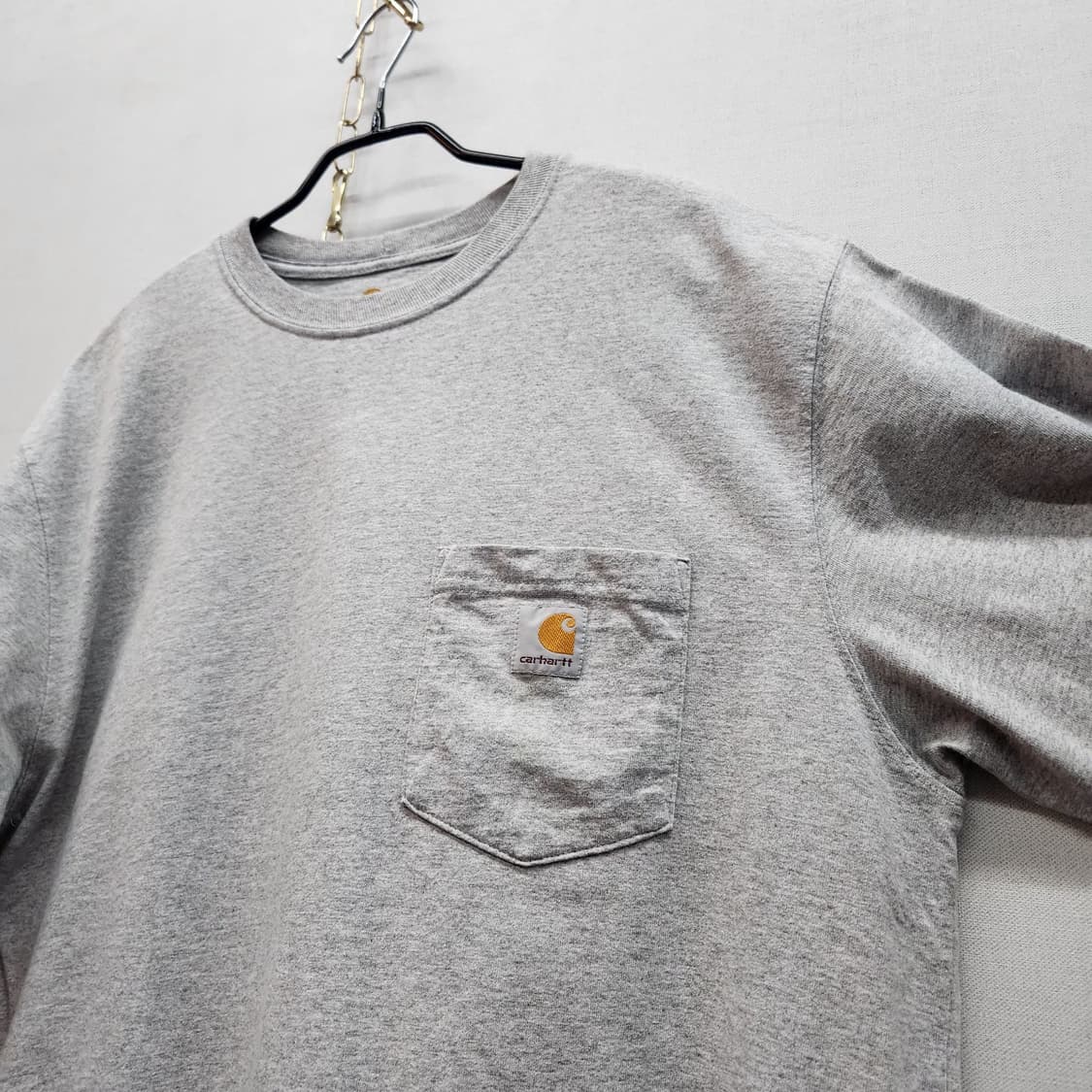 칼하트 원포켓 로고 반팔티 L(L~XL) 상품이미지3