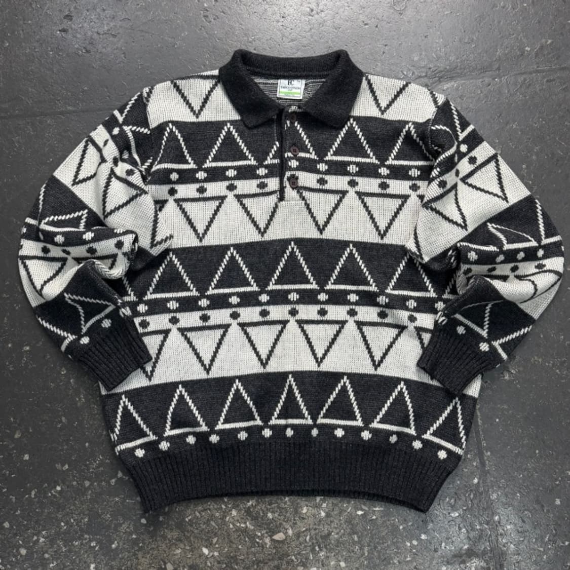 105 빈티지 이태리 카라 니트  상품이미지1