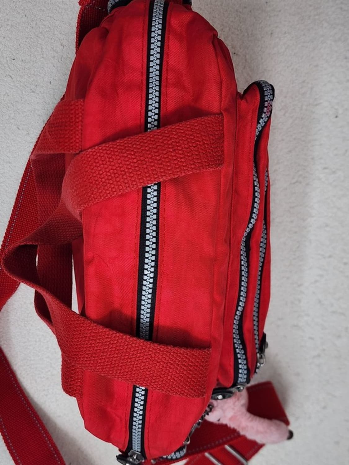 KIPLING 레드 2WAY 백 상품이미지4