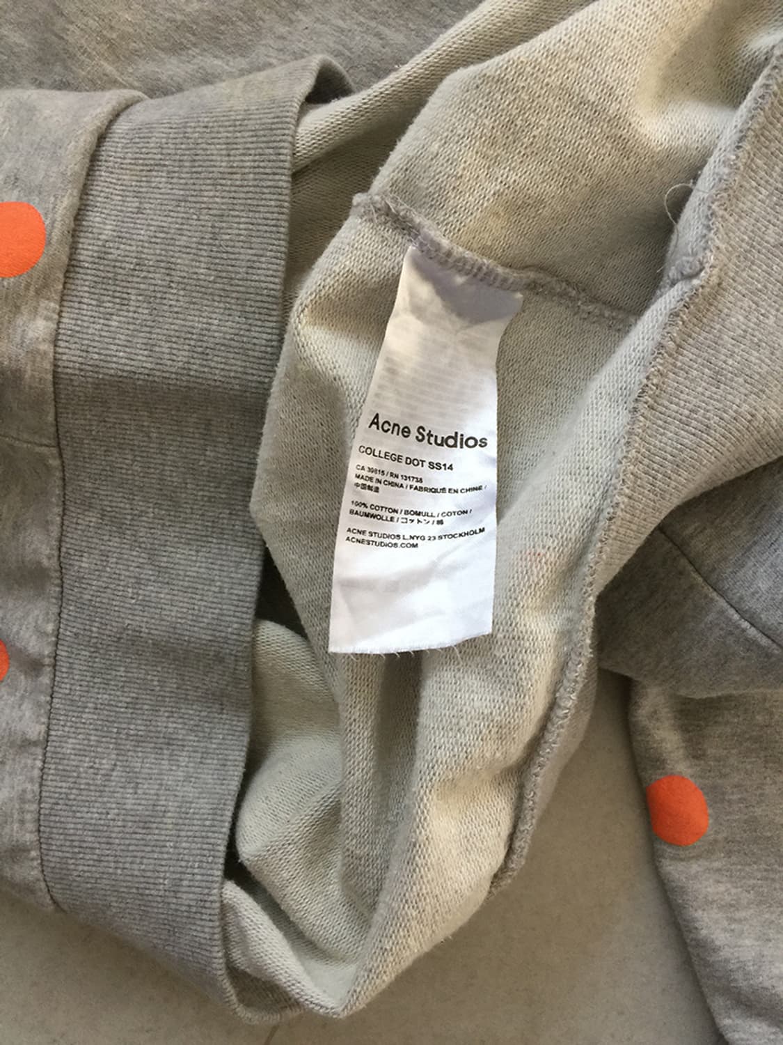 Acne Studios Sweat 100 상품이미지5