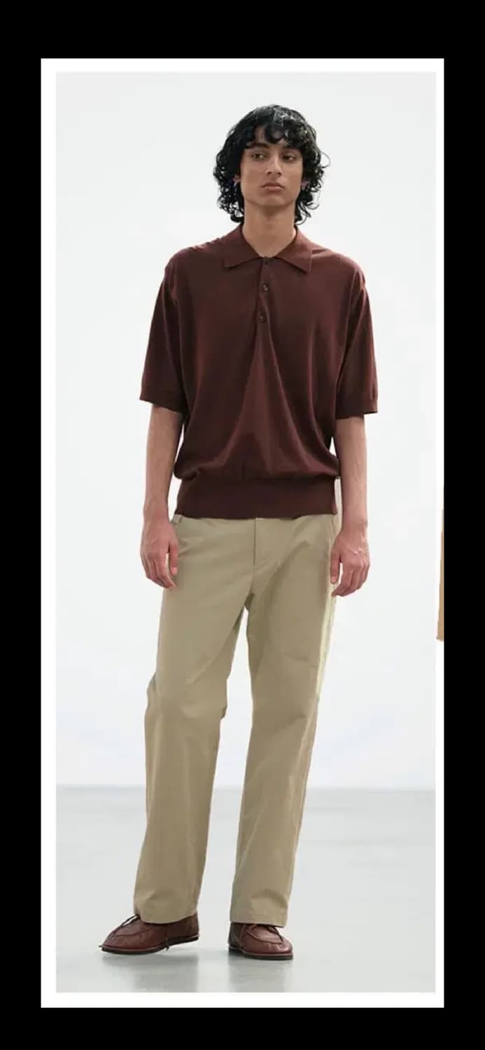오라리 25ss 치노 벨티드 팬츠 3 size 상품이미지4