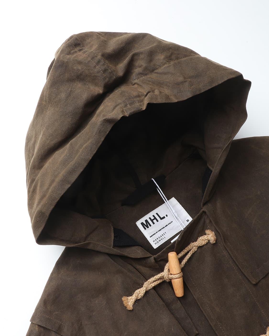 MHL. Waxed Cotton Duffle Coat 상품이미지6