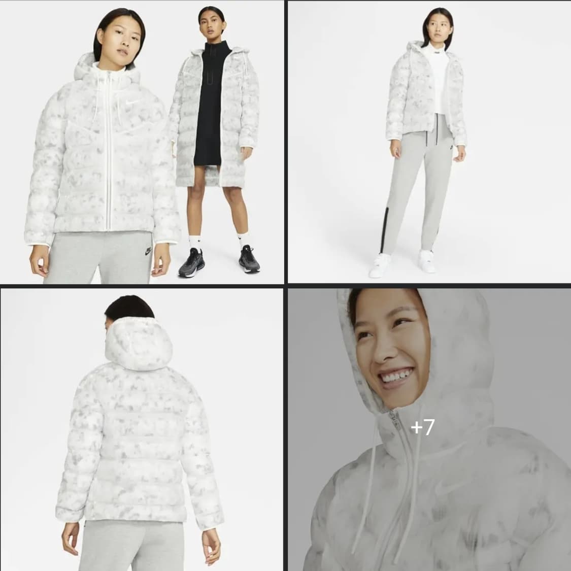 나이키  우먼스 경량패딩  사이즈 66까지 가능 상품이미지6