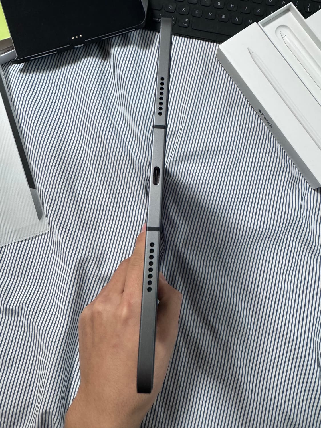 아이패드 프로 11 3세대 셀룰러 256 스그 + 애플펜슬 2세대 풀박스 상품이미지5