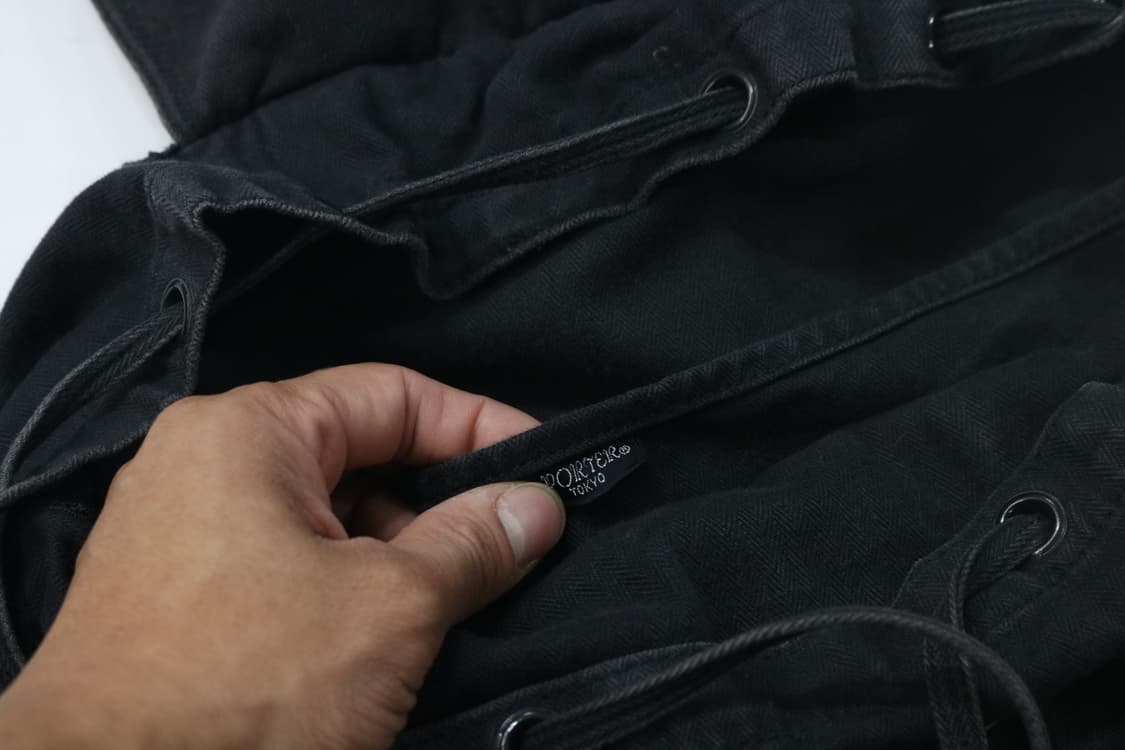 포터 헤링본 럭색 백팩 상품이미지10