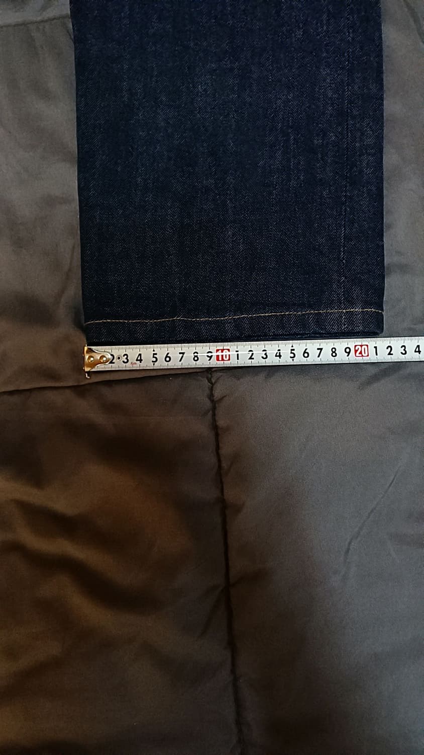 플랙 와이드청바지 31인치 기장97 상품이미지8