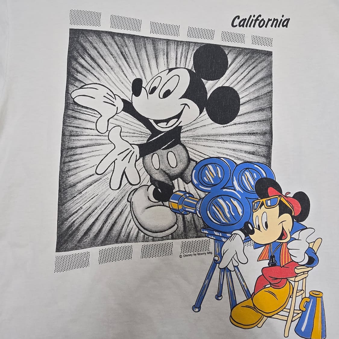 Vintage 90s 캘리포니아 디렉터미키 티셔츠 상품이미지2