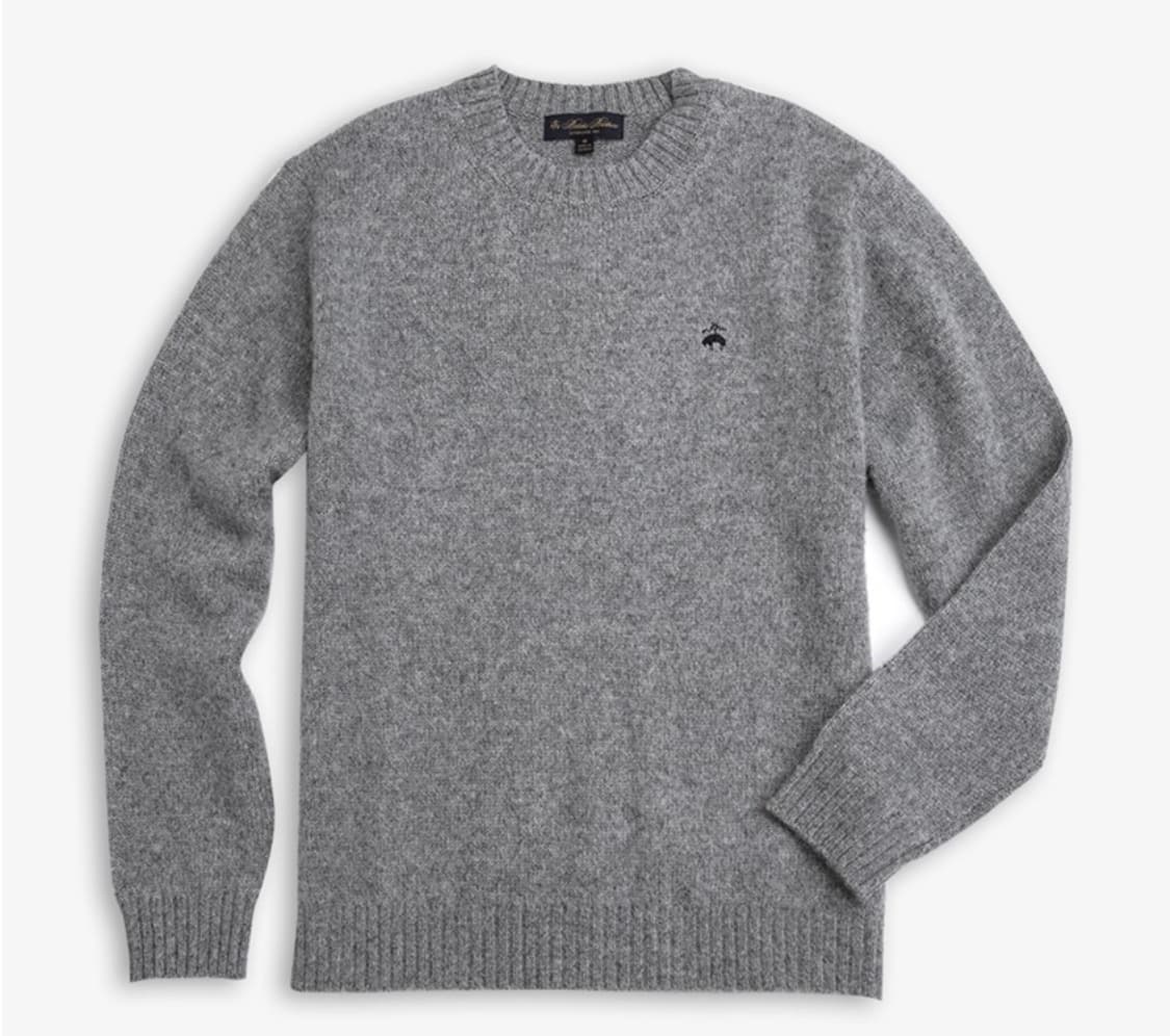 브룩스브라더스 셔틀랜드 브러쉬드 울 로고 스웨터 상품이미지6