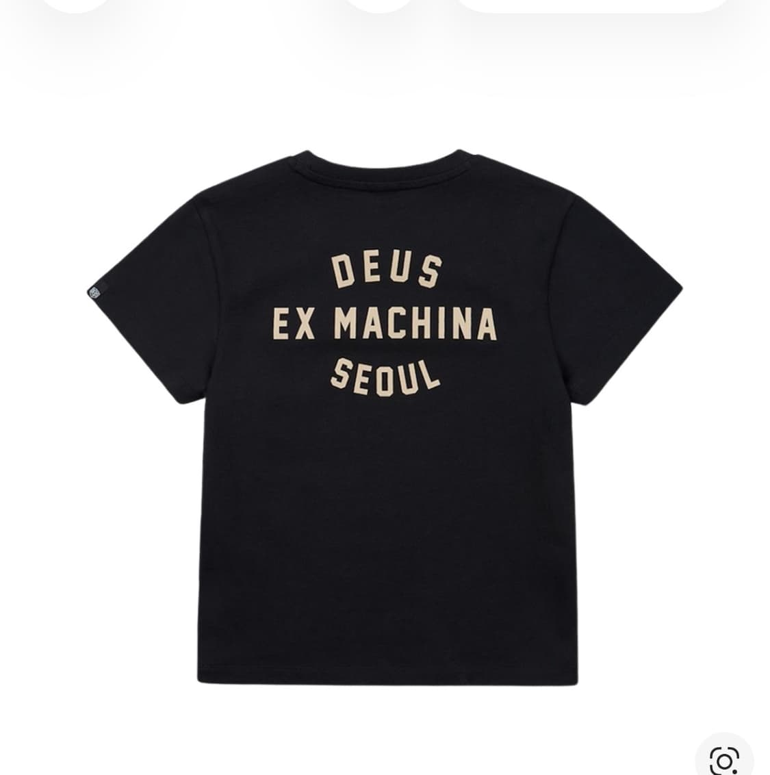 데우스 엑스 마키나 우먼 서울 컬리지 크롭 티셔츠 상품이미지1