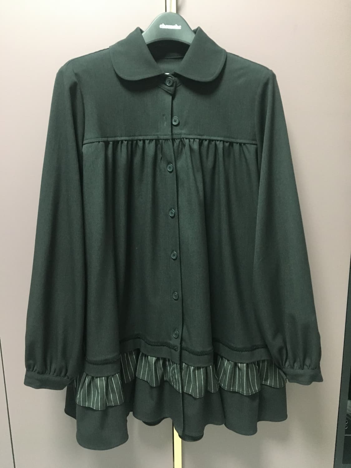 체메씨 STRIPED FRILL ONE-PIECE  상품이미지3