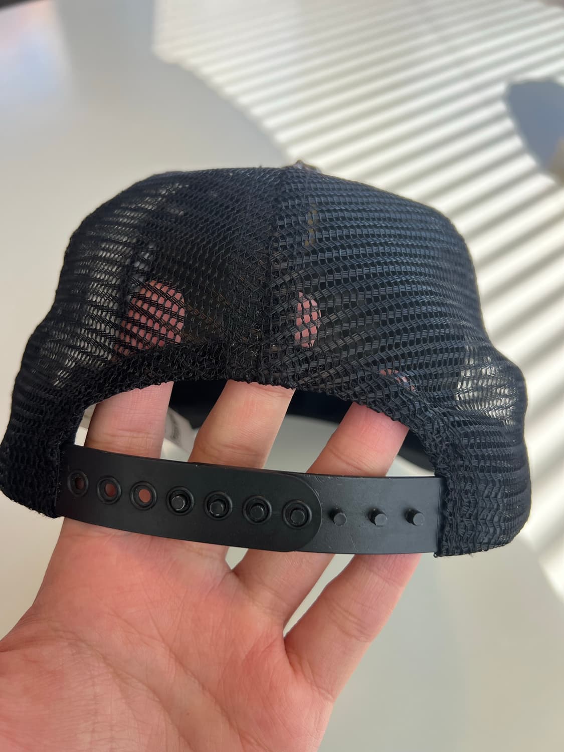 크롬하츠 레더 패치 세메터리 매쉬캡 상품이미지4