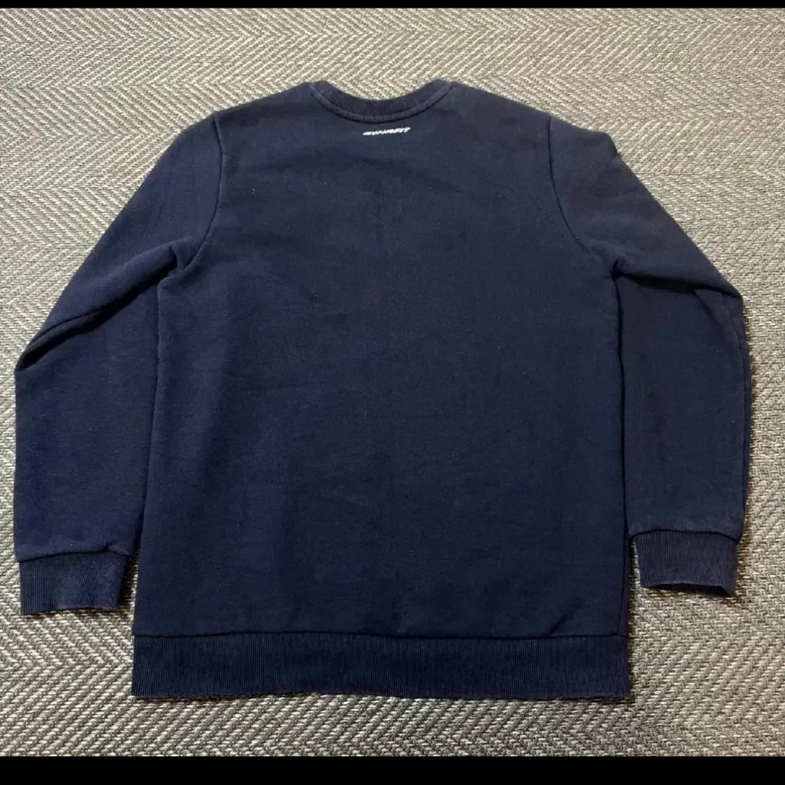 다이나핏 로고 프린팅 네이비 맨투맨 (S) 상품이미지3