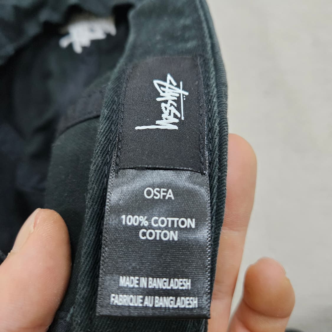 F 스투시 베이직 로고 캡 0323Y 상품이미지6