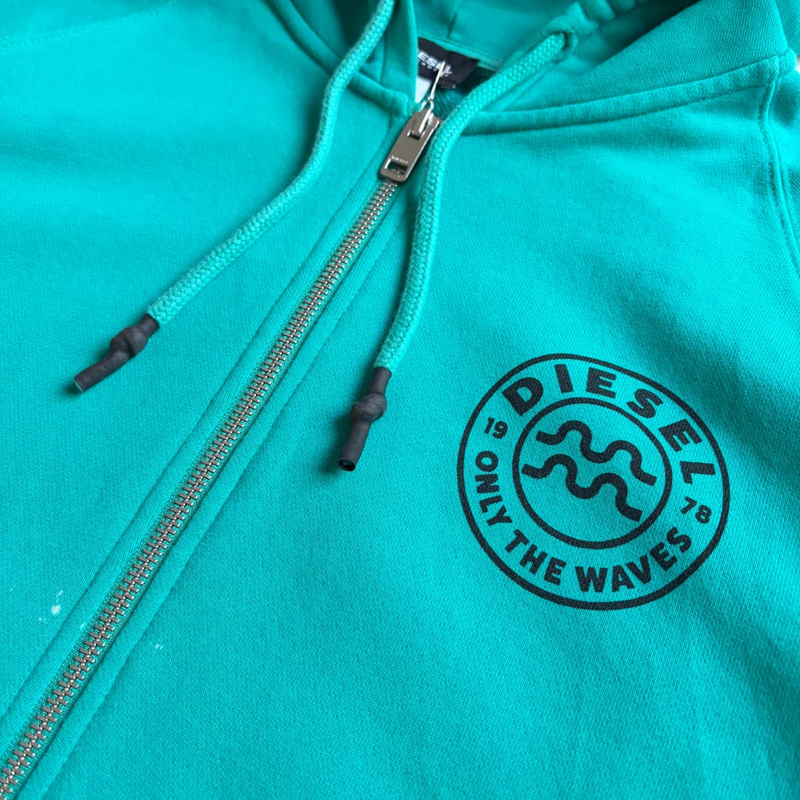 디젤 빈티지 레글런 후드집업 자켓 XL 상품이미지6